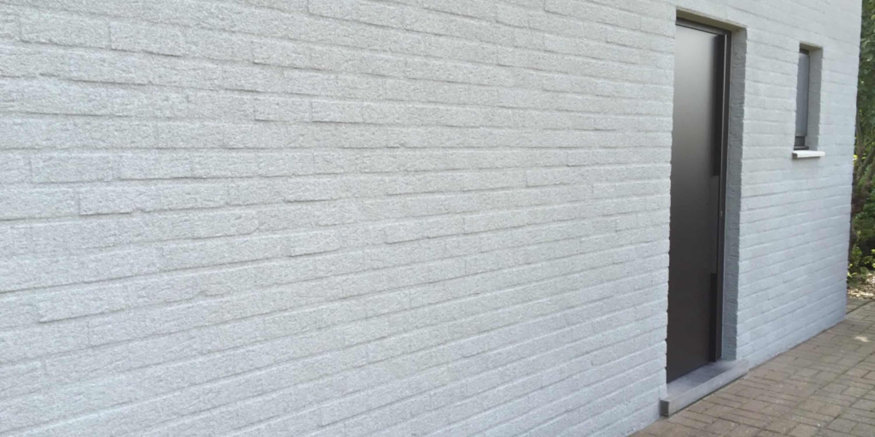 Goedkope gevelbekleding in spuitkurk